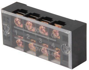 Клемна колодка захищена e.tc.protect.25.4, 25А, 4 полюса E.NEXT (p056007) p056007 фото