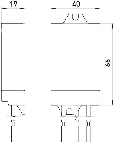 ПЗІП e.PO II LED 230V/30kA клас II+III, 1 полюс + N-PE, для LED освітлення E.NEXT (92.203) 92.203 фото