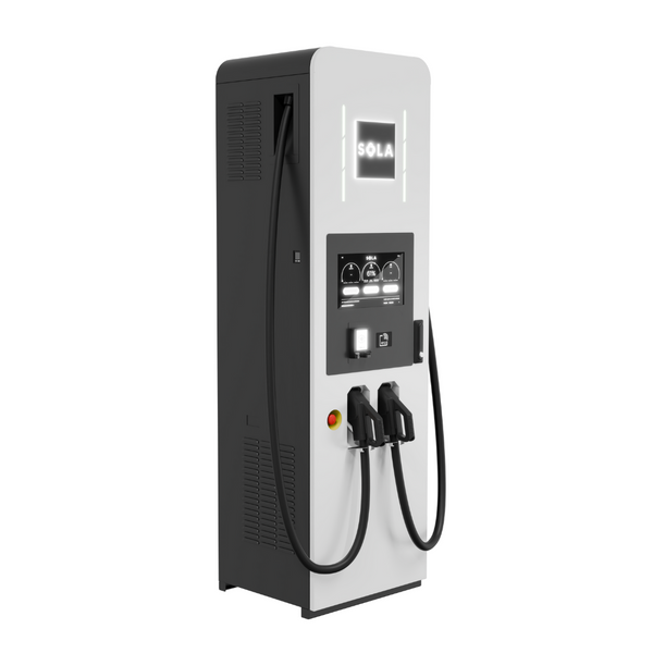 Зарядна станція 60 кВт DC SOLA Speed-E G6.1 з роз'ємом CCS Combo 2 + GBT Speed-E G6.1 60 фото