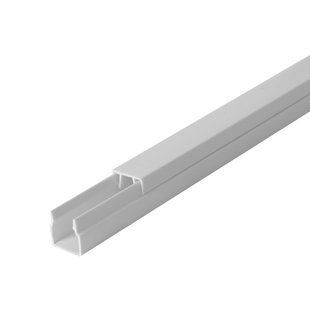 Короб пластиковий e.trunking.stand.12.12, 12х12мм, 2м E.NEXT (s033001) s033001 фото