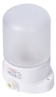 Світильник e.light.sauna.1.60.27.white, Е27,60Вт,IP54, корпус керамічний, термостійкий, білий E.NEXT (l002059) l002059 фото