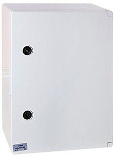 Корпус удароміцний з АБС-пластика e.plbox.400.600.200.3f.20m.blank, 400х600х200мм, IP65 з панеллю під 3 - фазний лічильник та 20 модулів E.NEXT (CP5204) CP5204 фото