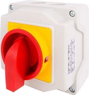 Пакетний перемикач LK25/4.322-ОК/45 в корпусі (під пломбування), 0-1-2, 25А, IP44 E.NEXT (8428-200) 8428-200 фото