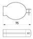 Кріплення металеве e.industrial.pipe.clip.hang.1-1/4" для підвіски труб E.NEXT (i0470004) i0470004 фото 2