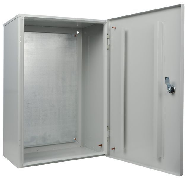 Корпус з монтажною панеллю металевий 60*40*30, IP31, серії UBox АСКО-УКРЕМ (A0260020030) A0260020030 фото
