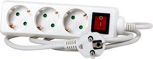 Подовжувач e.es.3.5.z.s.b 3 гнізда, 5м, з з/к, з вимикачем, baby protect E.NEXT (s042008) s042008 фото