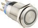 TYJ 19-272 Кнопка металева пласка з підсвічуванням, 2NO+2NC, синя 12V. АСКО-УКРЕМ (A0140010253) A0140010253 фото 1
