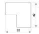 Внутрішній кут e.trunking.blend.in.stand.20.10 для короба 20х10мм E.NEXT (s4033003) s4033003 фото 2