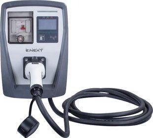 Станція для заряду електромобілів e.charge.pro.7T1C 7,4кВт 230В 32A Type1 кабель 5м IP54 E.NEXT (p085205) p085205 фото
