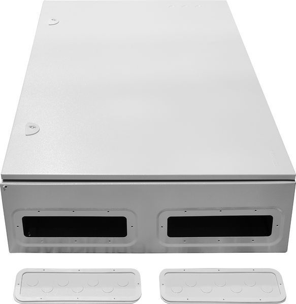 Корпус металевий e.mbox.industrial.p.30.25.15z IP41 з монтажною панеллю (300х250х150) E.NEXT (CP253015K) CP253015K фото