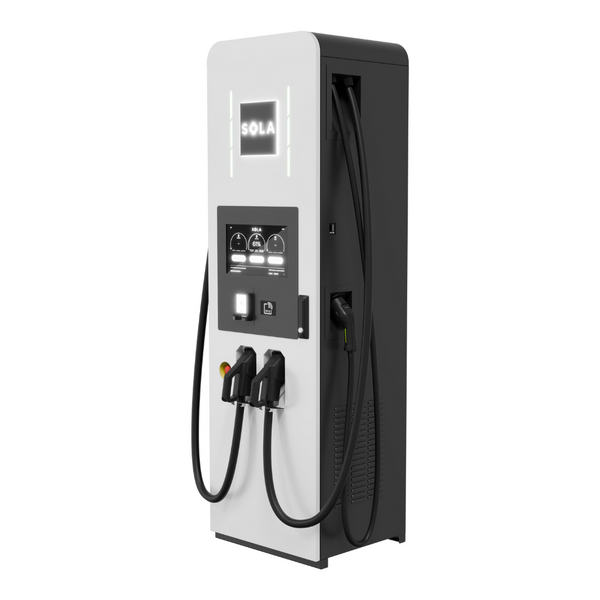 Зарядна станція 80 кВт DC SOLA Speed-E G6.1 з роз'ємом CCS Combo 2 + GBT Speed-E G6.1 80 фото