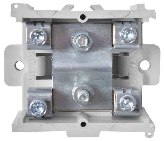 Клемна колодка прохідна e.tc.main.brass.95, 1х95 мм.кв./4х16 мм.кв..,латунний контакт E.NEXT (p0820003) p0820003 фото