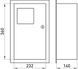 Корпус e.mbox.stand.w.f1.10.z металевий, під 1-ф. лічильник, 10 мод., що вбудовується, з замком E.NEXT (s0100016) s0100016 фото 2