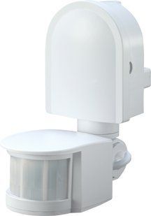 Датчик руху інфрачервоний e.sensor.pir.10F.white(білий), 180&deg;, IP44 E.NEXT (s061004) s061004 фото