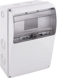 Корпус удароміцний з АБС-пластика e.plbox.industrial.230x300x115.11m передня панель похила IP54 E.NEXT (CP6001) CP6001 фото