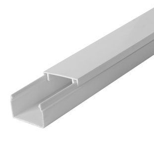 Короб пластиковий e.trunking.stand.100.40, 100х40мм, 2м E.NEXT (s033011) s033011 фото