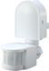 Датчик руху інфрачервоний e.sensor.pir.10F.white(білий), 180&deg;, IP44 E.NEXT (s061004) s061004 фото 1