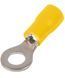 Ізольований наконечник e.terminal.stand.rv1.1,25.6.yellow 0.5-1.5 кв.мм, жовтий, 100шт (s1036009) s1036009 фото 1