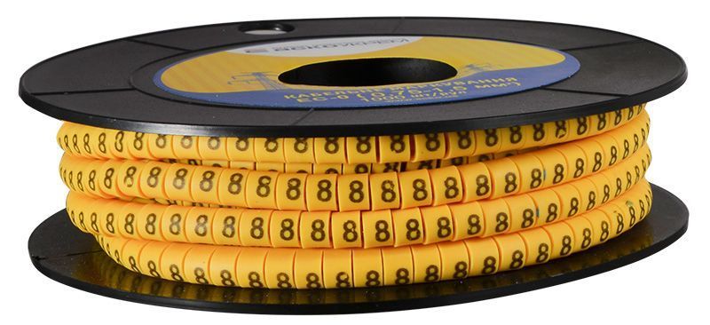 Маркування EC-0 0,75-1,5 кв.мм2 "8" АСКО-УКРЕМ (A0150080044) A0150080044 фото