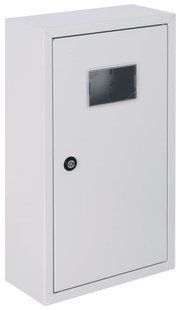 Корпус обліку металевий e.mbox.pro.n.f3.12 IP31 навісний під 3ф лічильник, 12 модулів E.NEXT (p0100222) p0100222 фото