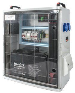 Шафа безперебійного живлення e.ups.plbox.500/1200, 500Вт, 1200Вт*год, IP44 E.NEXT (s0104005) s0104005 фото