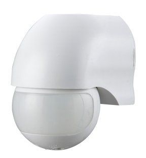 Датчик руху інфрачервоний e.sensor.pir.12.white(білий), 180&deg;, IP44 E.NEXT (s061009) s061009 фото