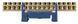 BC-515 6х9 15 отв. Нульова шина з ізолятором на Din-рейку АСКО-УКРЕМ (A0150120036) A0150120036 фото 1