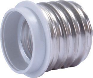 Перехідник e.lamp adapter.Е40/Е27.white, з патрону Е40 на Е27, пластиковий E.NEXT (s9100020) s9100020 фото