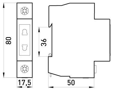 Розетка на DIN-рейку e.socket.stand.din, 230 В E.NEXT (s004001) s004001 фото