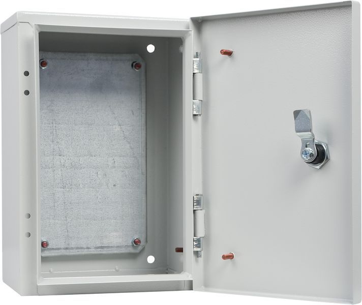 Корпус з монтажною панеллю металевий 30*20*15, IP31, серії UBox АСКО-УКРЕМ (A0260020001) A0260020001 фото