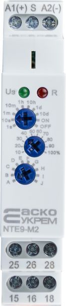 Реле часу багатофункціональне NTE9-M2 AC/DC 12-240V АСКО-УКРЕМ(A0010240006) A0010240006 фото