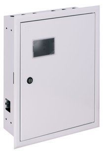 Корпус обліку металевий e.mbox.pro.w.f3.27 IP31 вбудований під 3ф лічильник, 27 модулів E.NEXT (p0100227) p0100227 фото