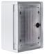 Корпус удароміцний з АБС-пластика e.plbox.250.330.130.tr, 250х330х130мм, IP65 з прозорими дверцятами E.NEXT (CP5012) CP5012 фото 1