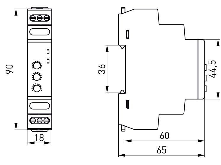 Реле часу багатофункціональне e.control.t06m (p0690012) p0690012 фото