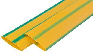 Термоусаджувальна трубка e.termo.stand.1,5.0,75.yellow-green, 1,5/0,75, 1м, жовто-зелена E.NEXT (s024189) s024189 фото