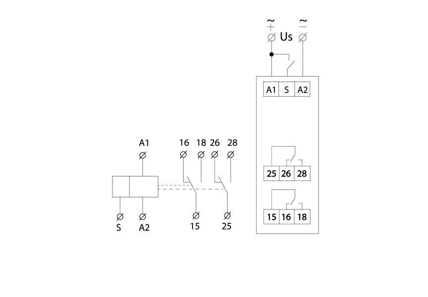 Реле часу асиметричного циклу NTE9-S2 AC/DC 12-240V АСКО-УКРЕМ(A0010240008) A0010240008 фото