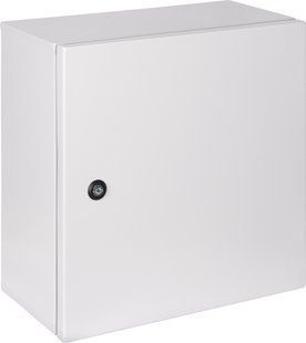 Корпус металевий e.mbox.pro.p.40.40.20 IP54 з монтажною панеллю (400х400х200) E.NEXT (p0100245) p0100245 фото