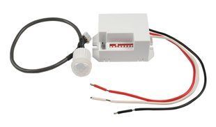 Датчик руху інфрачервоний e.sensor.pir.24.12-24.white, 360&deg;, білий, 12В E.NEXT (s061035) s061035 фото