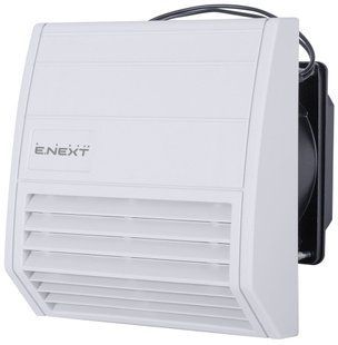 Решітка з фільтром e.climat.fanfilter.pro.97 та вентилятором 92х92мм, IP55 E.NEXT (s0103021) s0103021 фото
