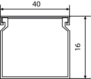 Короб 40*16/2000мм АСКО-УКРЕМ (A0070010005) A0070010005 фото