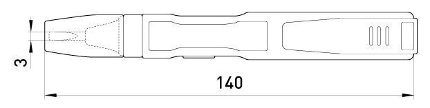 Індикатор-тестер e.tool.test09 140х3 прямий шліц АС/DC70-250В E.NEXT (t001109) t001109 фото