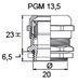 Сальник металевий PGM 13.5 АСКО-УКРЕМ (A0150050033) A0150050033 фото 4