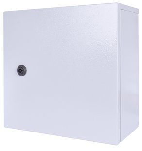 Корпус металевий e.mbox.stand.p.40.40.25 IP54 з монтажною панеллю (400x400x250) E.NEXT (s0105008) s0105008 фото