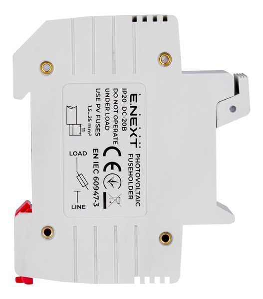 Утримувач запобіжника на DIN-рейку e.fuse.gpv.1038.h1, gPV,під запобіжник 10х38, 1р, 32А (i0300007) i0300007 фото