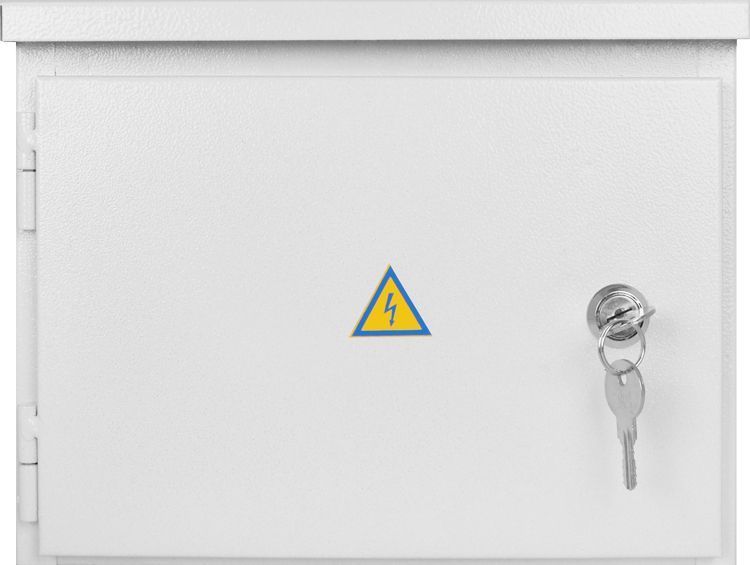 Корпус e.mbox.stand.n.12.z металевий, під 12мод., герметичний IP54, навісний, з замком E.NEXT (s0100129) s0100129 фото