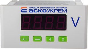 AС вольтметр цифровий 600В 96х48 модель ЦВ-5 АСКО-УКРЕМ (A0190010122) A0190010122 фото