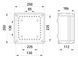 Коробка розподільча пластикова Z3 W 3-3-3-3 IP55 (250*250*186) (9303-001) 9303-001 фото 2