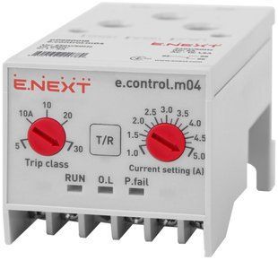 Реле захисту двигуна e.control.m04, 1-5А E.NEXT (p0690018) p0690018 фото