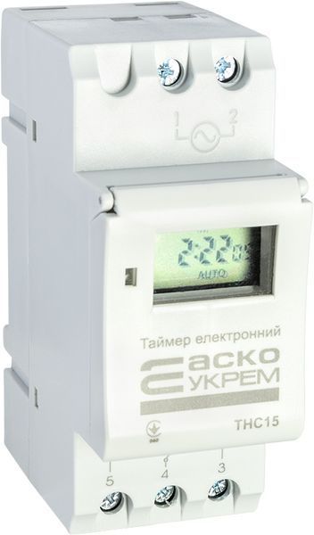 Таймер тижневий електронний THC15 АСКО-УКРЕМ(A0090040005) A0090040005 фото