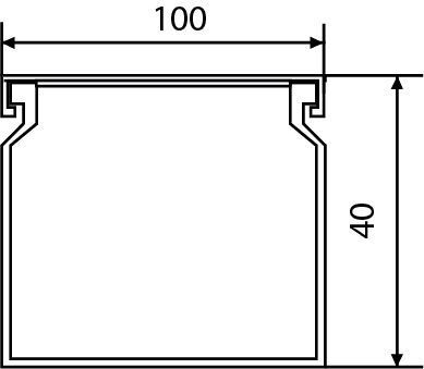 Короб 100*40/2000мм АСКО-УКРЕМ (A0070010010) A0070010010 фото